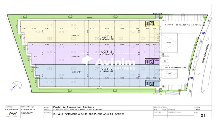 Ma-Cabane - Location Local commercial Le Blanc-Mesnil, 6810 m²