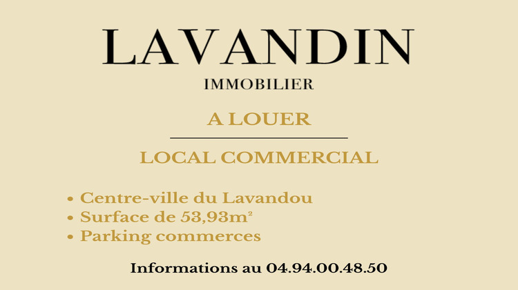 Ma-Cabane - Location Local commercial Le Lavandou, 53 m²