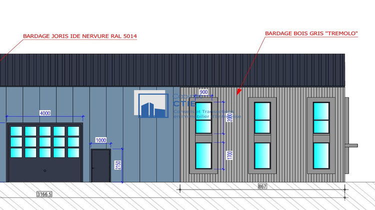 Ma-Cabane - Location Local commercial Le Plessis-Grammoire, 345 m²
