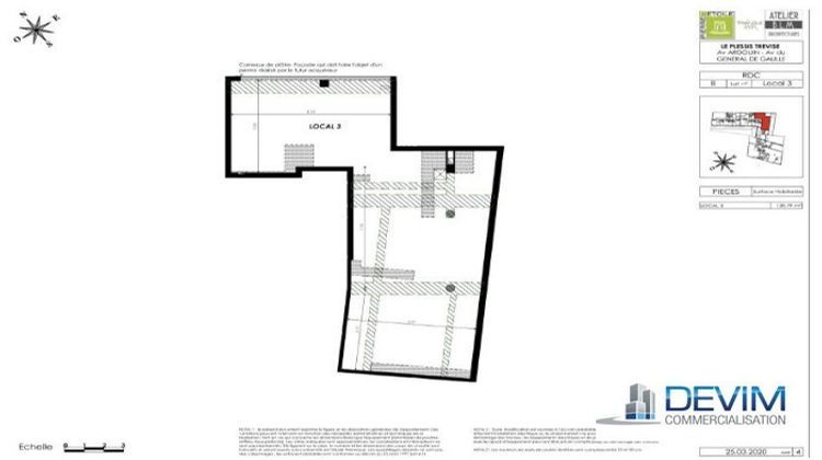 Ma-Cabane - Location Local commercial Le Plessis-Trévise, 140 m²