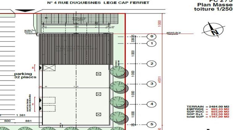 Ma-Cabane - Location Local commercial LEGE-CAP-FERRET, 190 m²