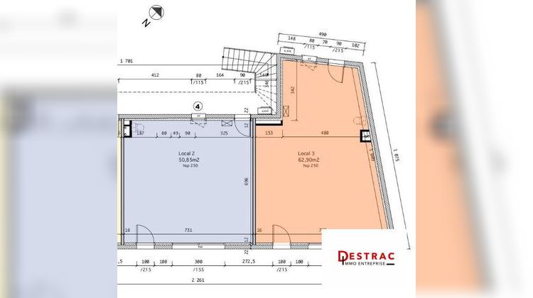 Ma-Cabane - Location Local commercial Léognan, 64 m²