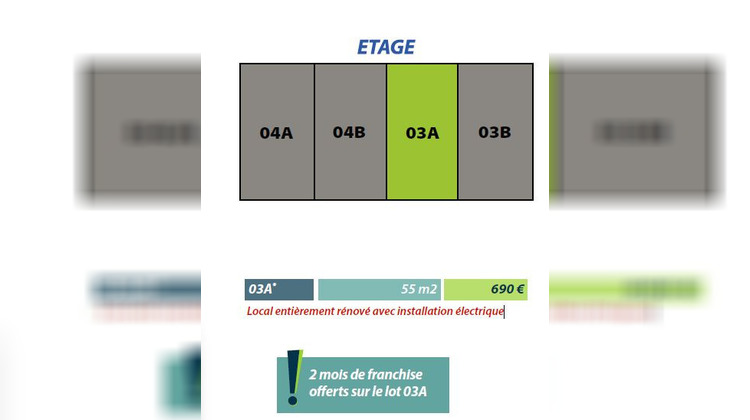 Ma-Cabane - Location Local commercial Les Abymes, 55 m²