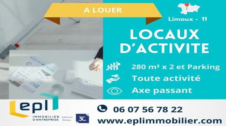 Ma-Cabane - Location Local commercial Limoux, 560 m²