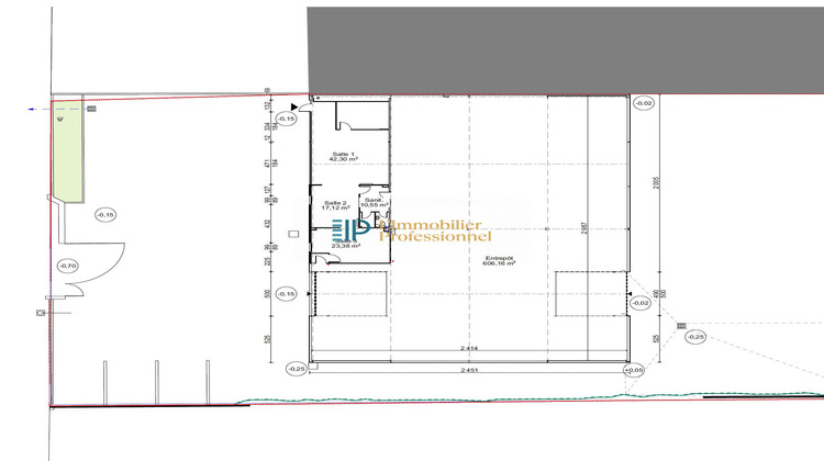 Ma-Cabane - Location Local commercial Lorient, 730 m²