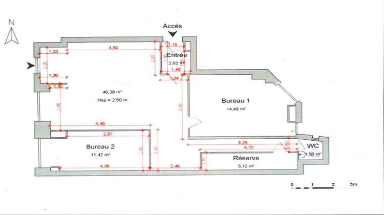 Ma-Cabane - Location Local commercial LYON 9, 81 m²