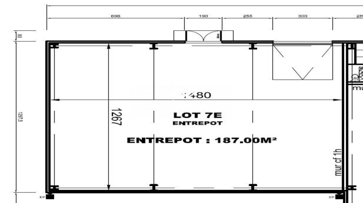 Ma-Cabane - Location Local commercial Marcoussis, 187 m²