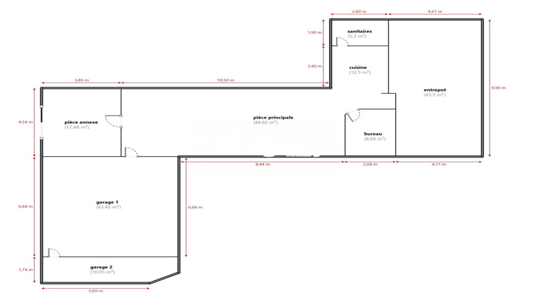Ma-Cabane - Location Local commercial Marseille, 191 m²