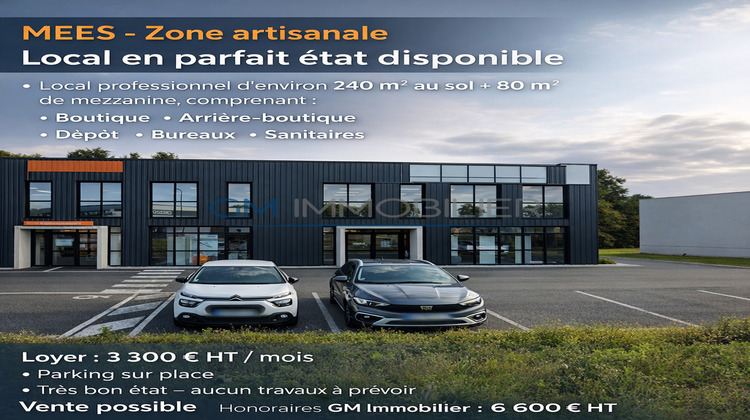 Ma-Cabane - Location Local commercial Mées, 320 m²
