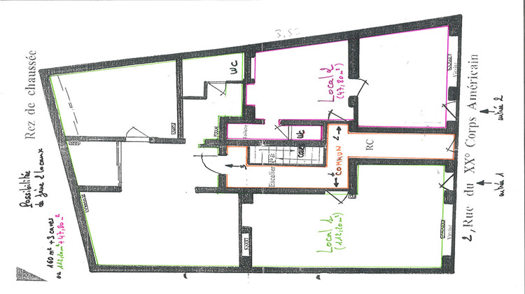 Ma-Cabane - Location Local commercial Metz, 150 m²