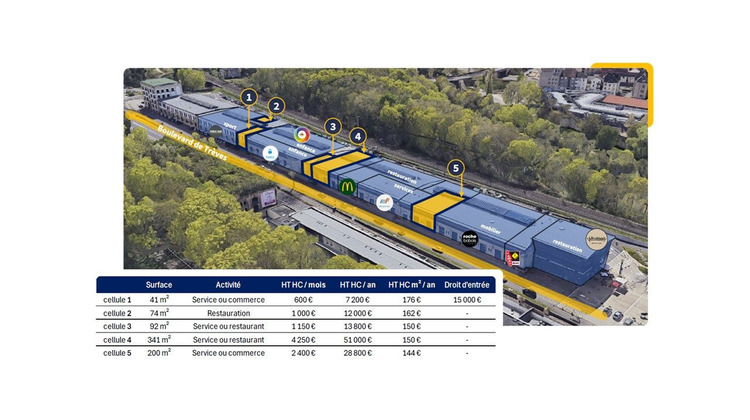 Ma-Cabane - Location Local commercial Metz, 200 m²