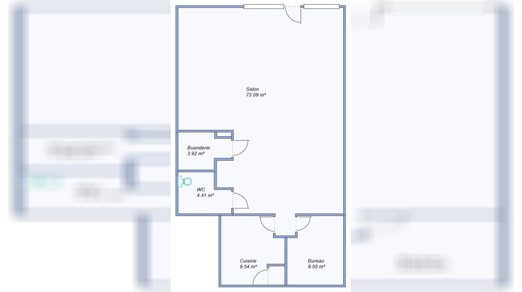 Ma-Cabane - Location Local commercial Meyzieu, 98 m²