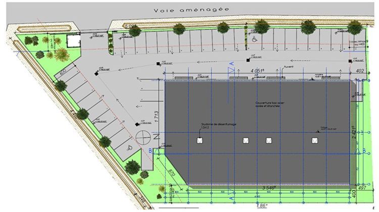 Ma-Cabane - Location Local commercial MIOS, 556 m²