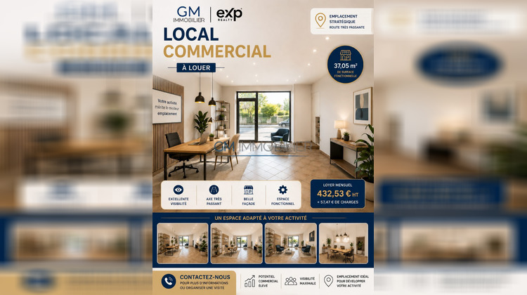 Ma-Cabane - Location Local commercial Mont-de-Marsan, 37 m²