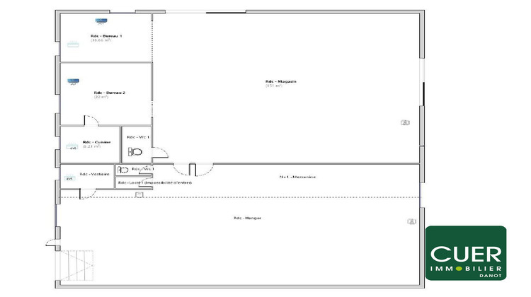 Ma-Cabane - Location Local commercial MONTELIMAR, 736 m²