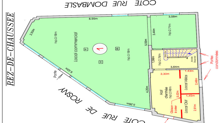 Ma-Cabane - Location Local commercial MONTREUIL, 100 m²