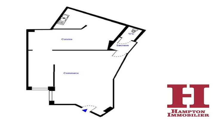 Ma-Cabane - Location Local commercial MONTROUGE, 52 m²