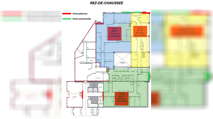 Ma-Cabane - Location Local commercial Nanterre, 1182 m²
