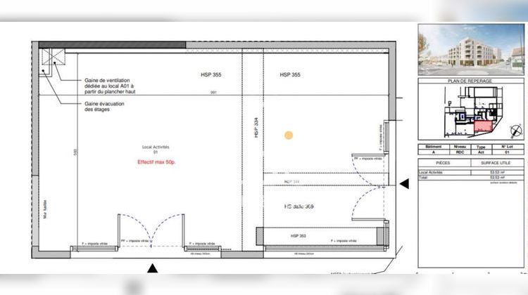 Ma-Cabane - Location Local commercial Nantes, 53 m²