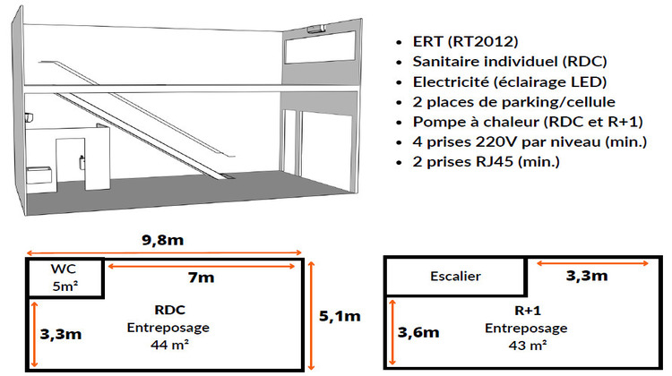 Ma-Cabane - Location Local commercial NIORT, 96 m²