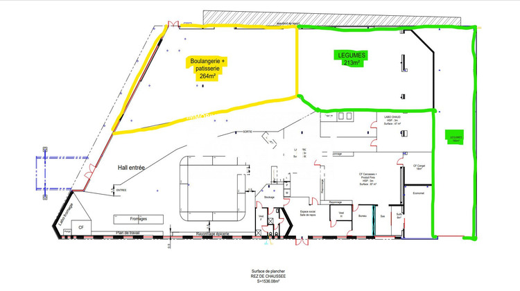Ma-Cabane - Location Local commercial Noyers-sur-Cher, 264 m²