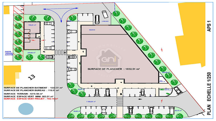 Ma-Cabane - Location Local commercial ORANGE, 1032 m²