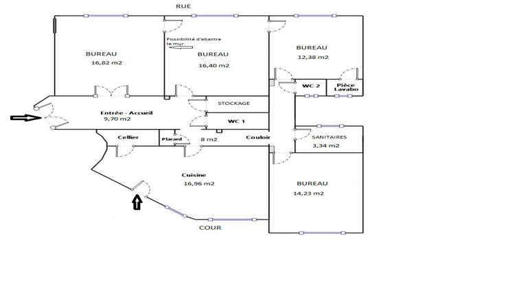 Ma-Cabane - Location Local commercial PARIS 16, 105 m²