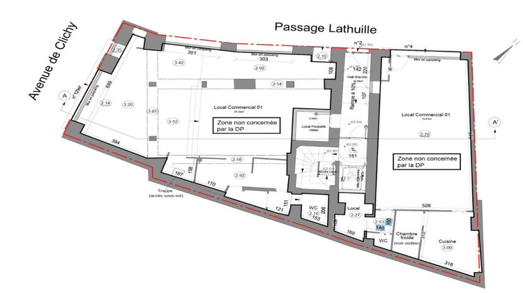 Ma-Cabane - Location Local commercial PARIS 18, 175 m²