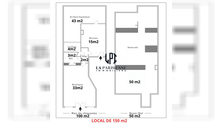 Ma-Cabane - Location Local commercial Paris, 150 m²