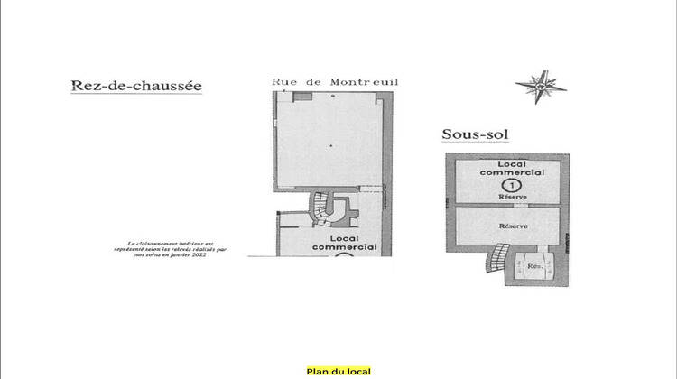 Ma-Cabane - Location Local commercial Paris, 108 m²