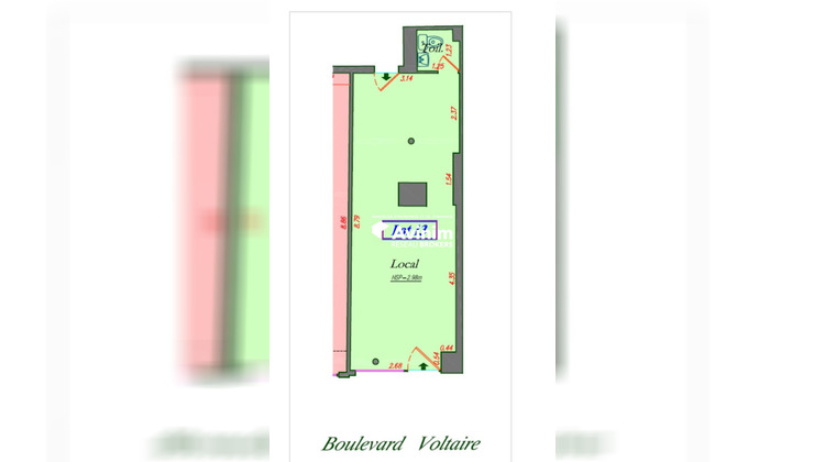Ma-Cabane - Location Local commercial Paris, 30 m²