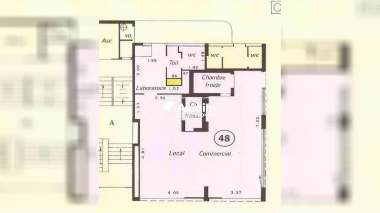 Ma-Cabane - Location Local commercial Paris, 63 m²