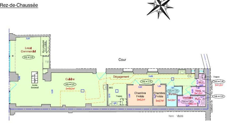 Ma-Cabane - Location Local commercial Paris, 98 m²