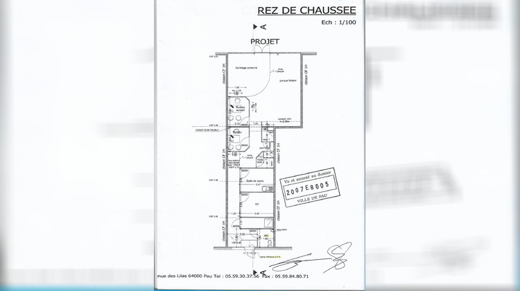 Ma-Cabane - Location Local commercial Pau, 109 m²