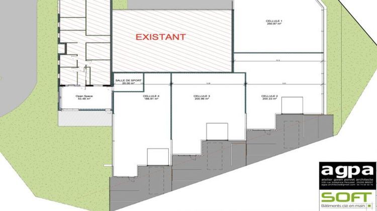 Ma-Cabane - Location Local commercial Pluguffan, 586 m²