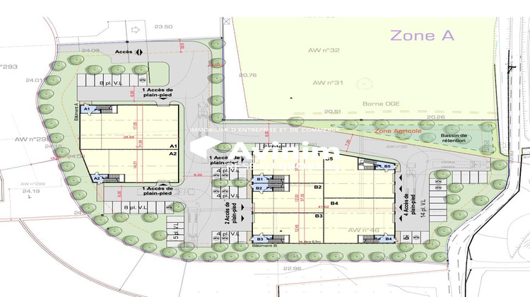 Ma-Cabane - Location Local commercial Puget-sur-Argens, 2850 m²