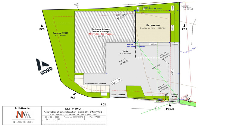 Ma-Cabane - Location Local commercial Saint-André-de-Bâgé, 192 m²