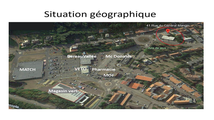 Ma-Cabane - Location Local commercial SAINT-AVOLD, 117 m²