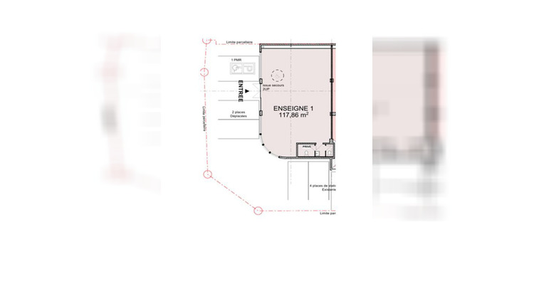 Ma-Cabane - Location Local commercial SAINT-AVOLD, 117 m²