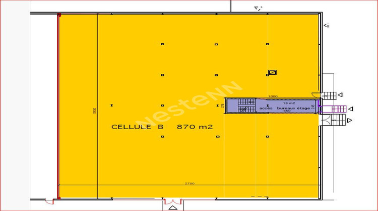 Ma-Cabane - Location Local commercial SAINT-AVOLD, 870 m²