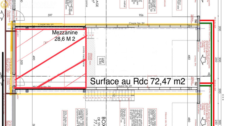 Ma-Cabane - Location Local commercial Saint-Brice-sous-Forêt, 101 m²