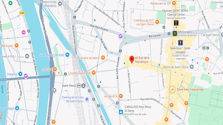 Ma-Cabane - Location Local commercial Saint-Denis, 281 m²