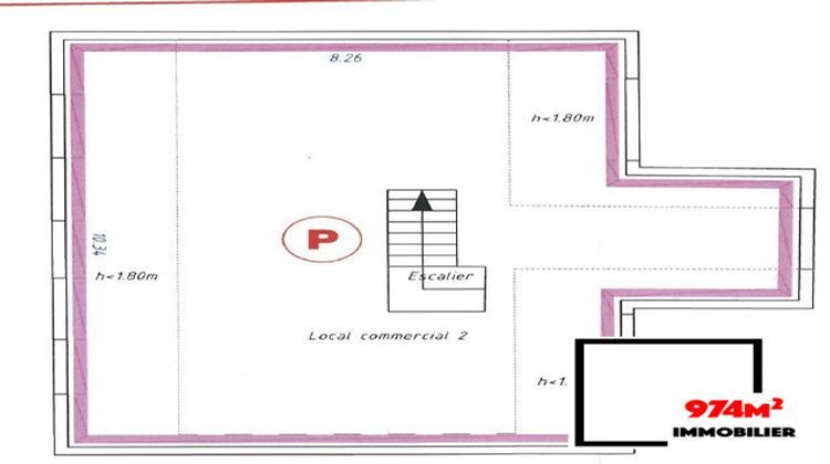 Ma-Cabane - Location Local commercial Saint-Denis, 155 m²