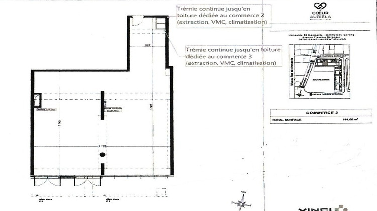 Ma-Cabane - Location Local commercial SAINT LAURENT DU VAR, 144 m²