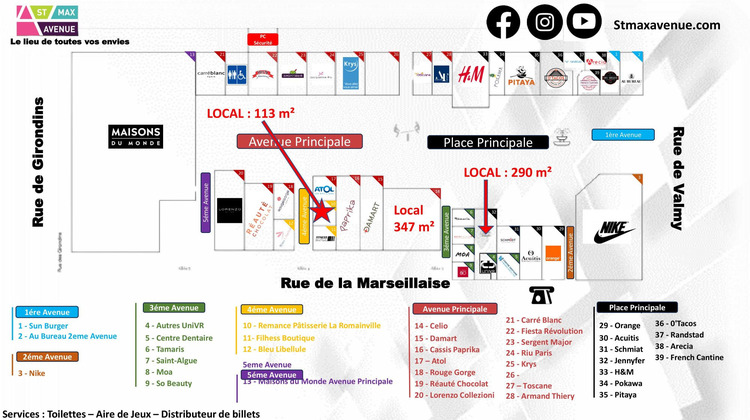 Ma-Cabane - Location Local commercial Saint-Maximin, 113 m²