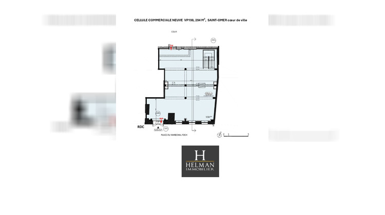 Ma-Cabane - Location Local commercial Saint-Omer, 294 m²