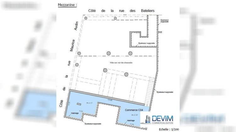 Ma-Cabane - Location Local commercial Saint-Ouen, 186 m²