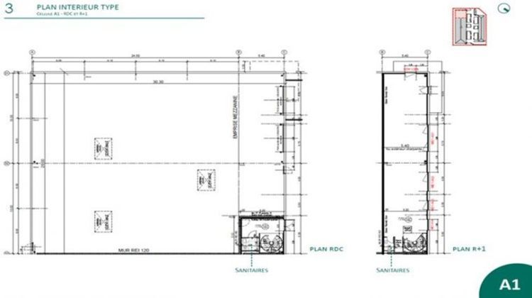 Ma-Cabane - Location Local commercial Saint-Ouen-l'Aumône, 599 m²