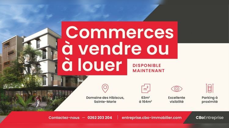 Ma-Cabane - Location Local commercial Sainte-Marie, 85 m²