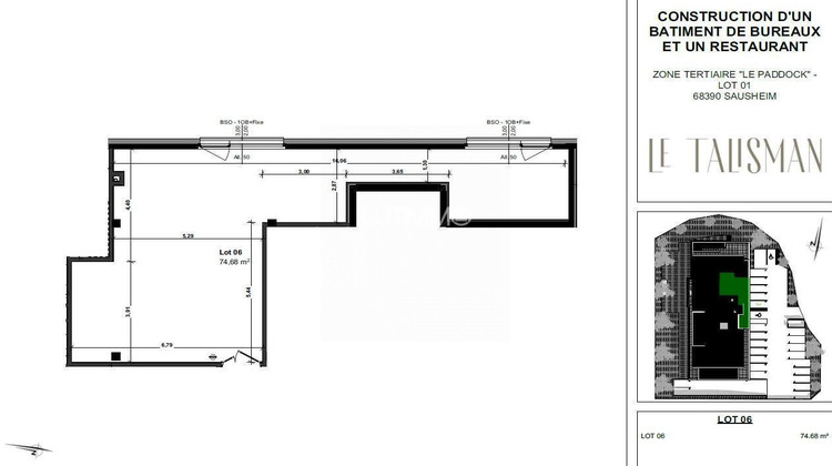 Ma-Cabane - Location Local commercial Sausheim, 75 m²